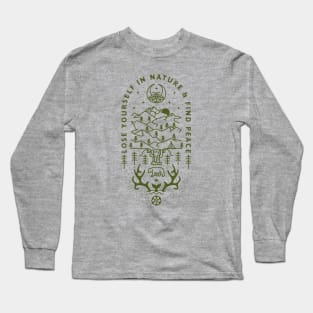 Lose yourself in nature Long Sleeve T-Shirt